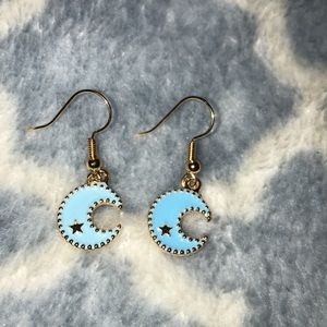 Moon earrings